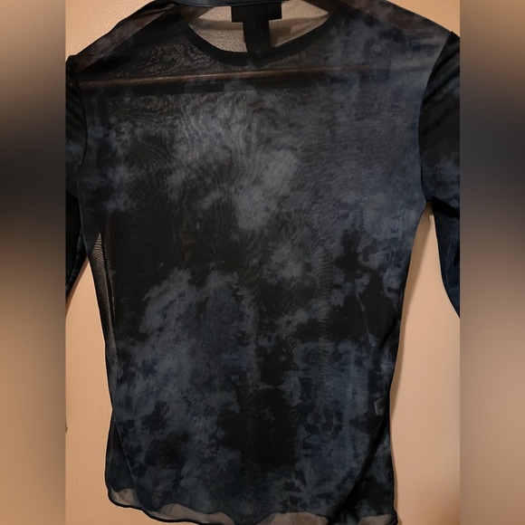 Vintage express mesh sheet blue tie dye size small - Picture 7 of 11